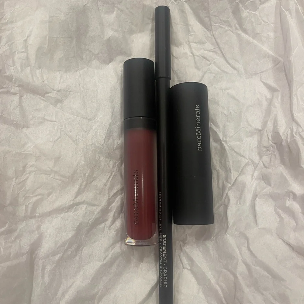 Bare Minerals Statement Worthy 3-Piece Lip Wardrobe NEW